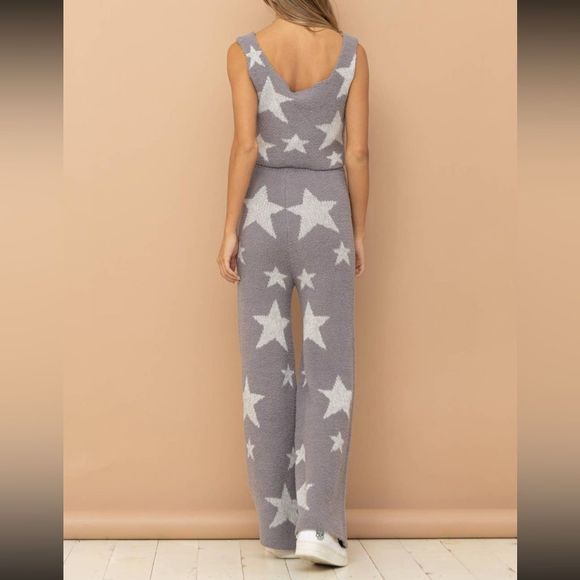 Star Print Tank Pant Set - Picture 3 of 6